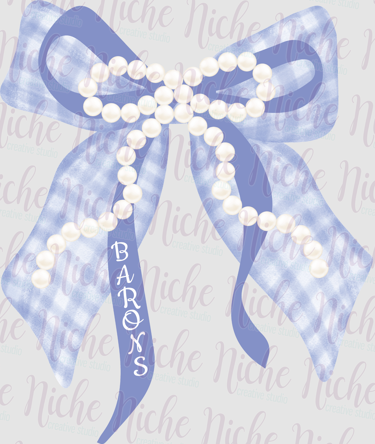 -OLQ3413 Barons Pearl Bow Decal