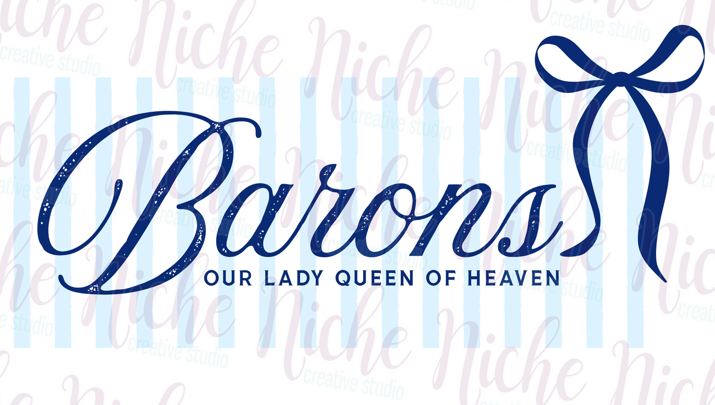 -OLQ8000 Barons Stripes Decal