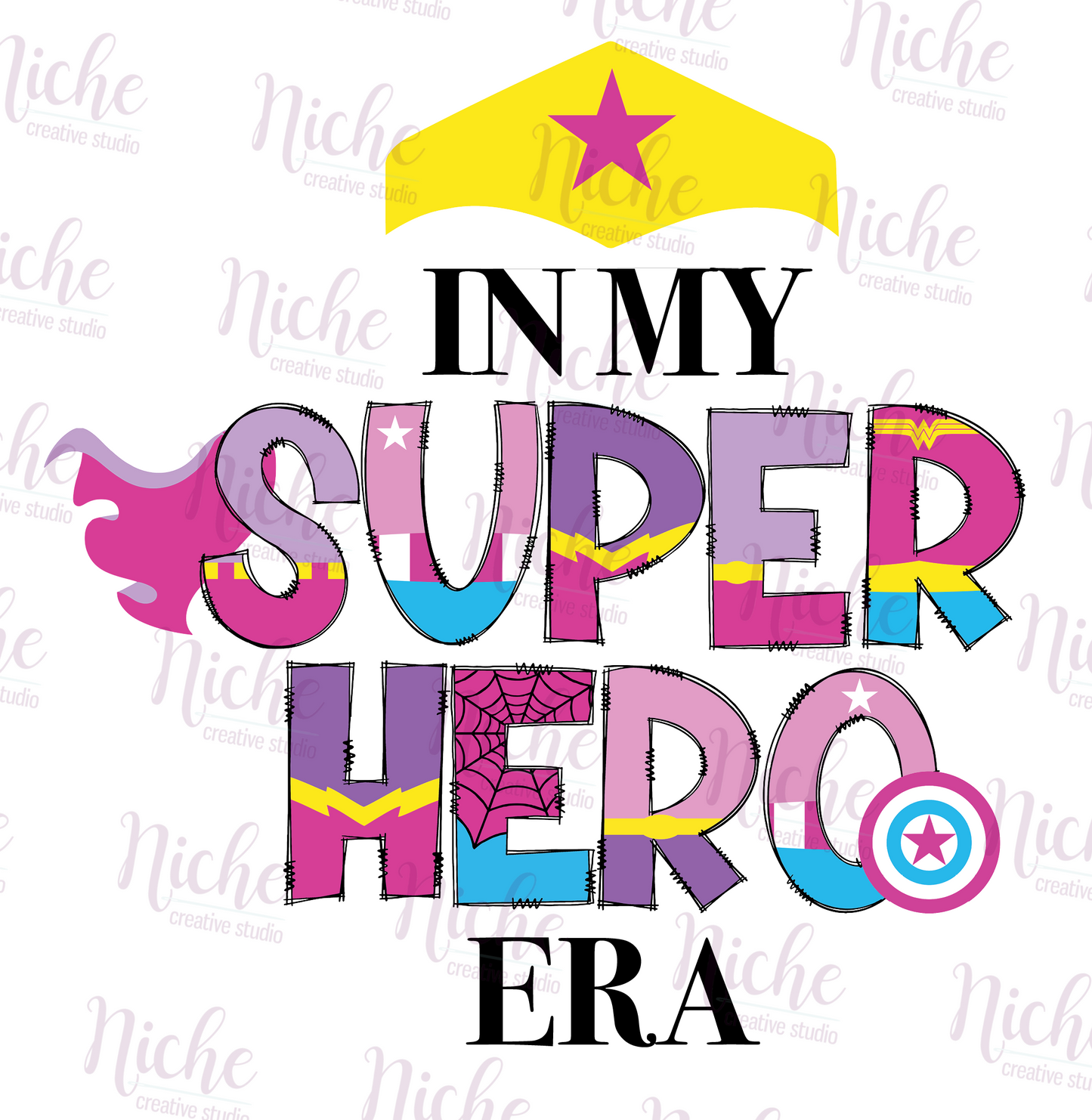 -OTH5064 Super Hero Era Decal