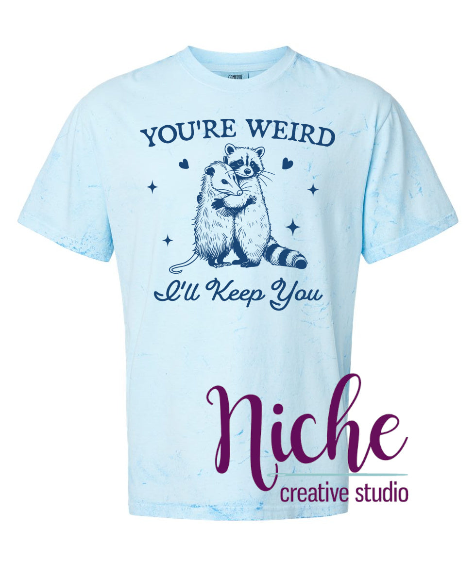 -OTH8119 You're Weird Decal