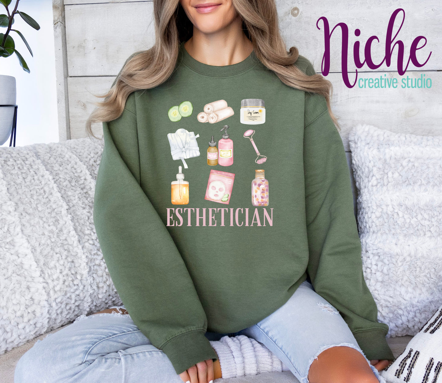 -OTH8232 Esthetician Decal