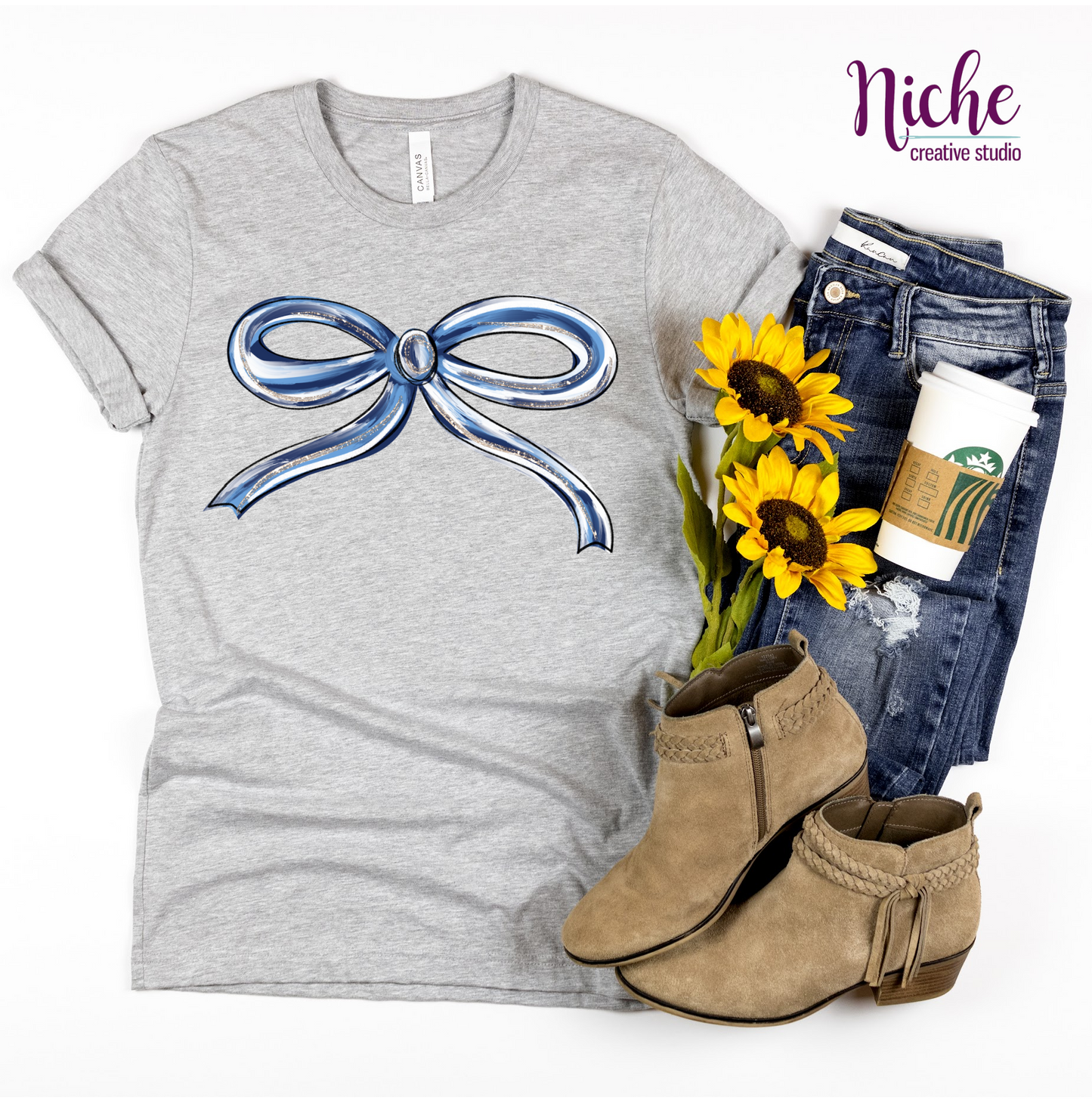 -OTH8250 Preppy Bow Decal