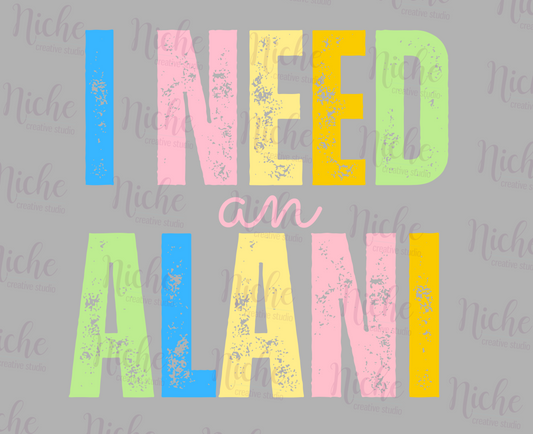 -OTH8251 Need an Alani Decal