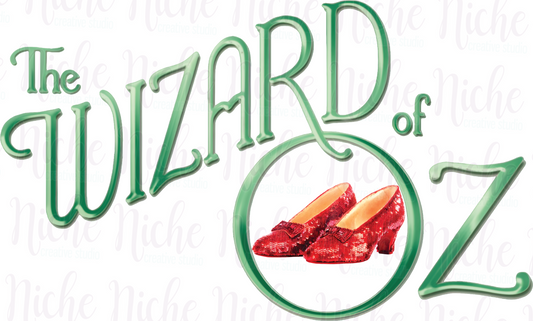 -OTH8309 Wizard of Oz Shoes Decal
