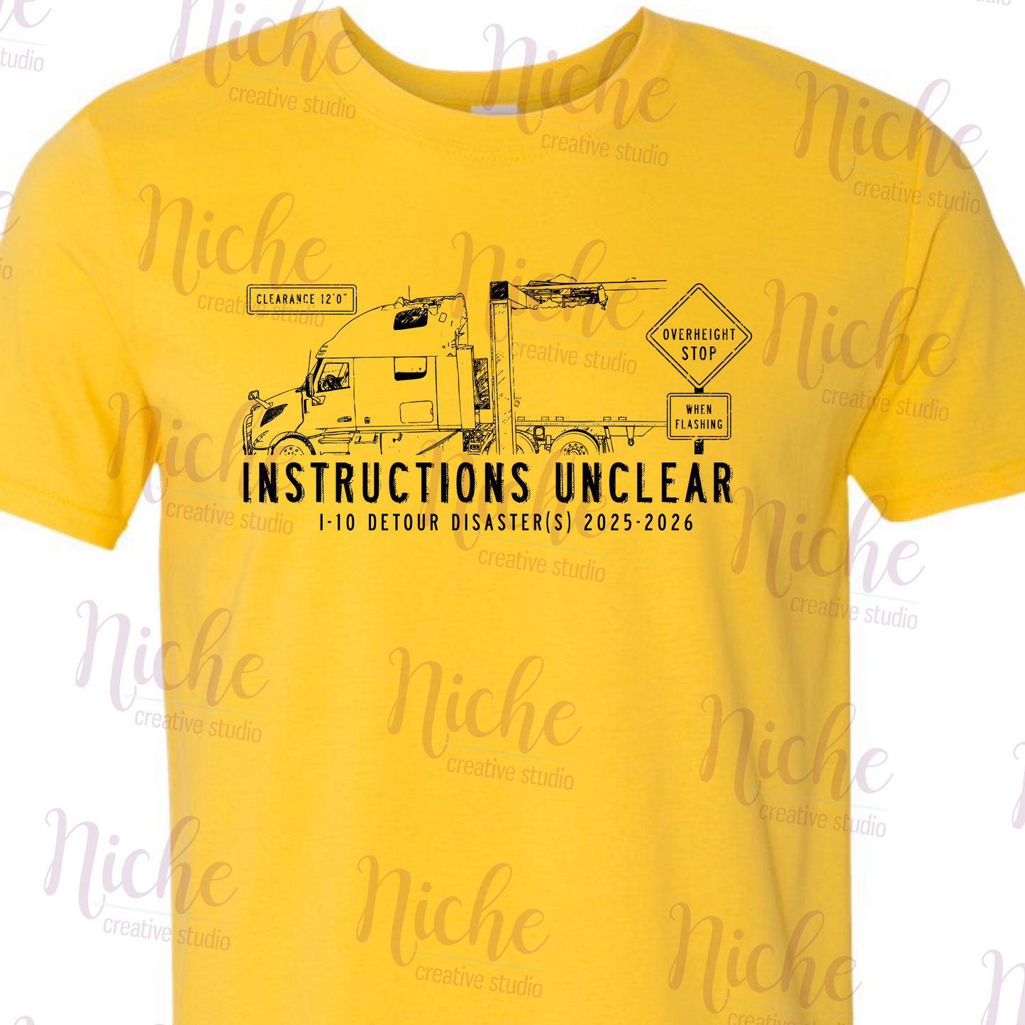 -OTH8495 Construction Detour Decal