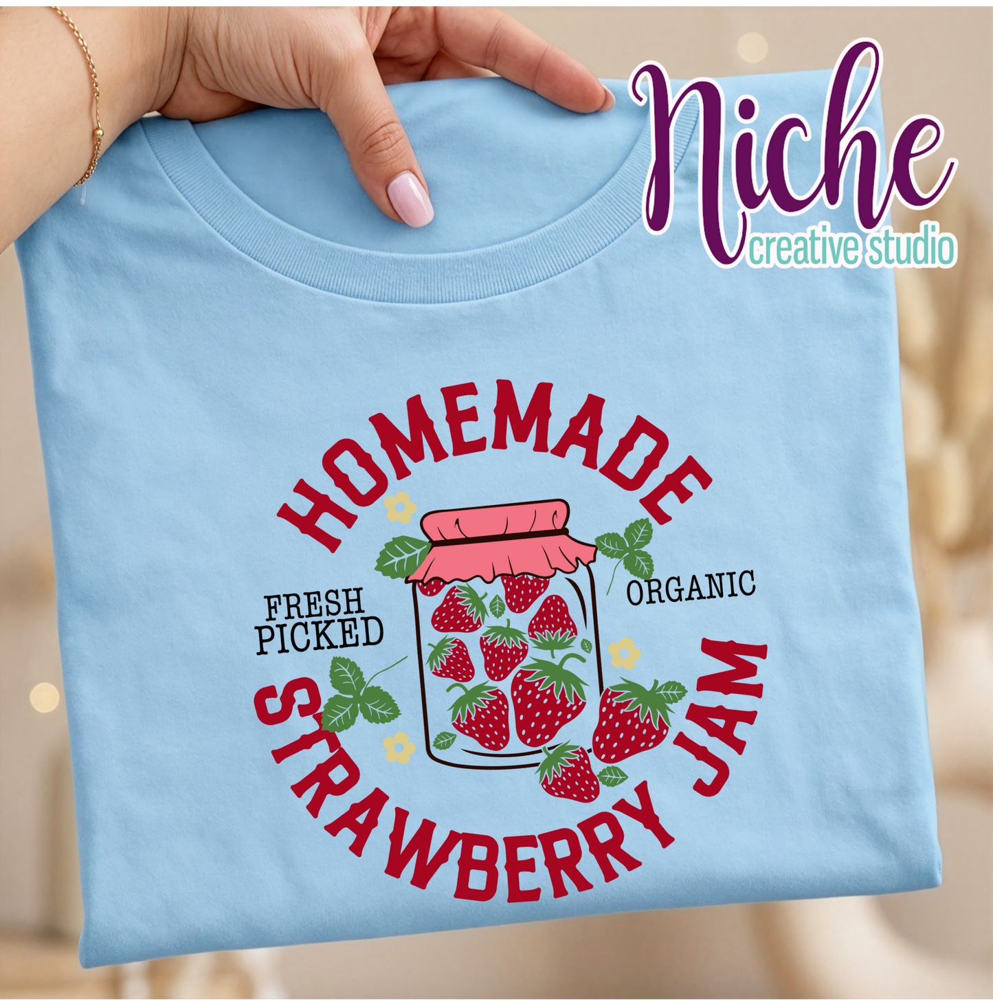-OTH8606 Strawberry Farm Decal