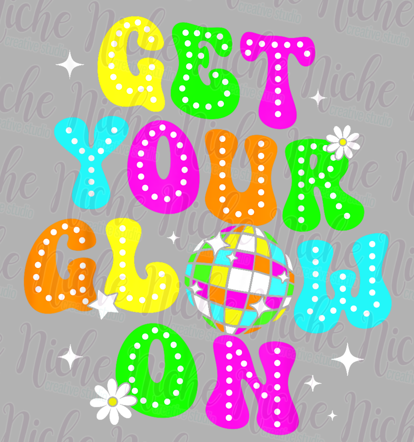 -OTH8617 Get Your Glow On Decal