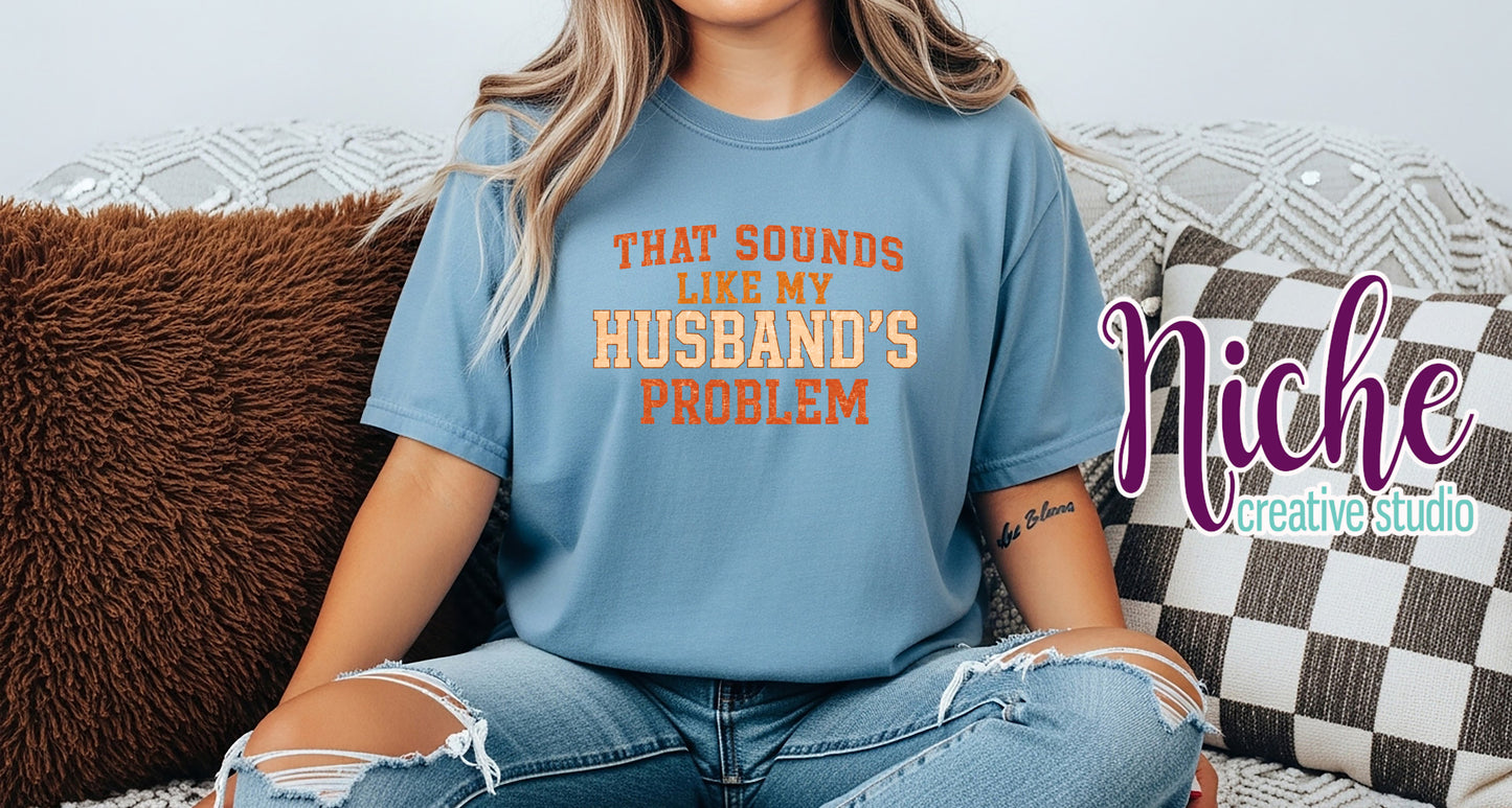 -OTH8621 My Husband's Problem Decal