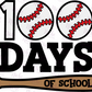 -PBD 100 Days Baseball Decal