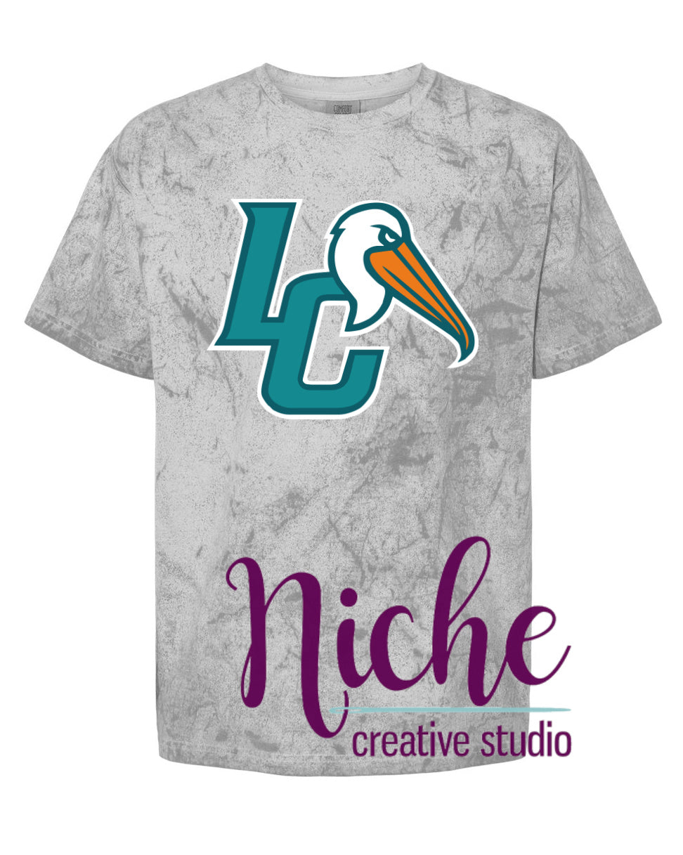-PEL3341 Pelicans  LC Logo Decal