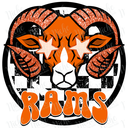 - PREP624 Rams Preppy Decal