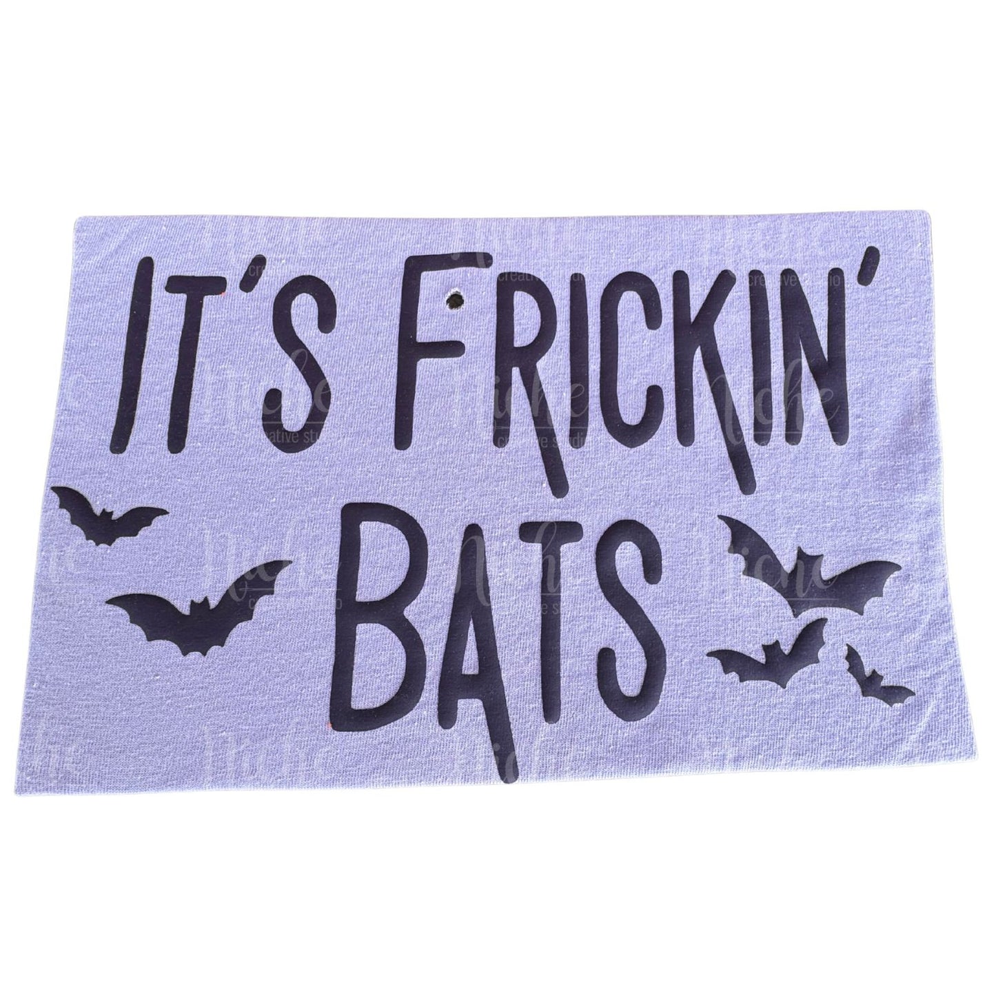 Frickin' Bats Halloween Puff Decal
