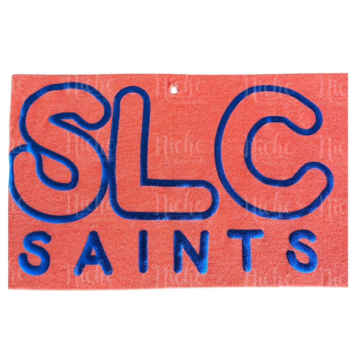 SLC Saints Puff Vinyl Decal