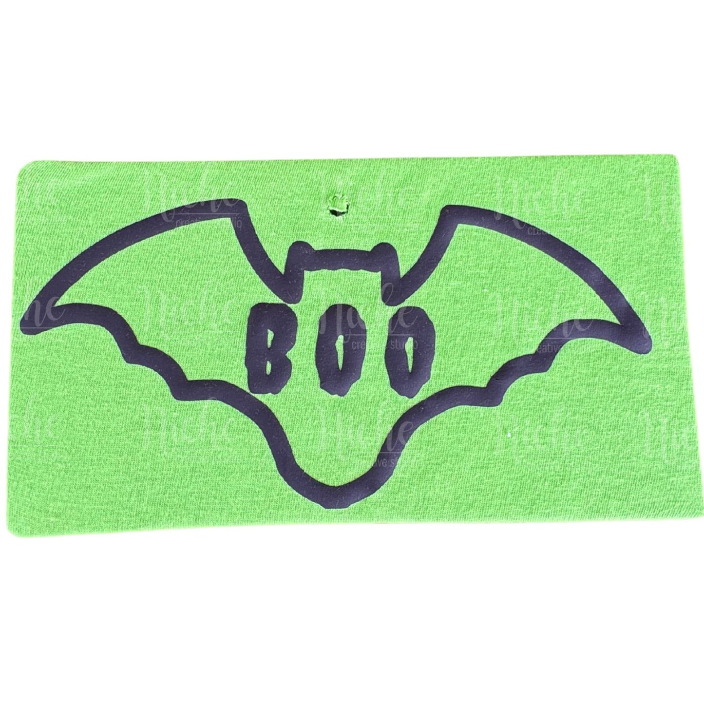 Boo Bat Puff Decal