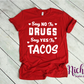 -RED5404 Yes to Tacos Decal