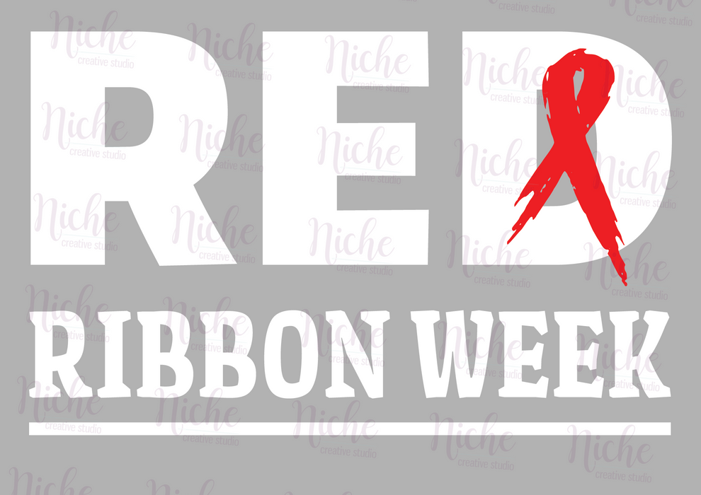 -RED5409 Red Week Decal – Niche Creative Studio
