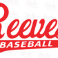 -REE258 Reeves Baseball Swoosh Decal