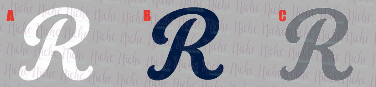 -Revelers R DECAL ONLY