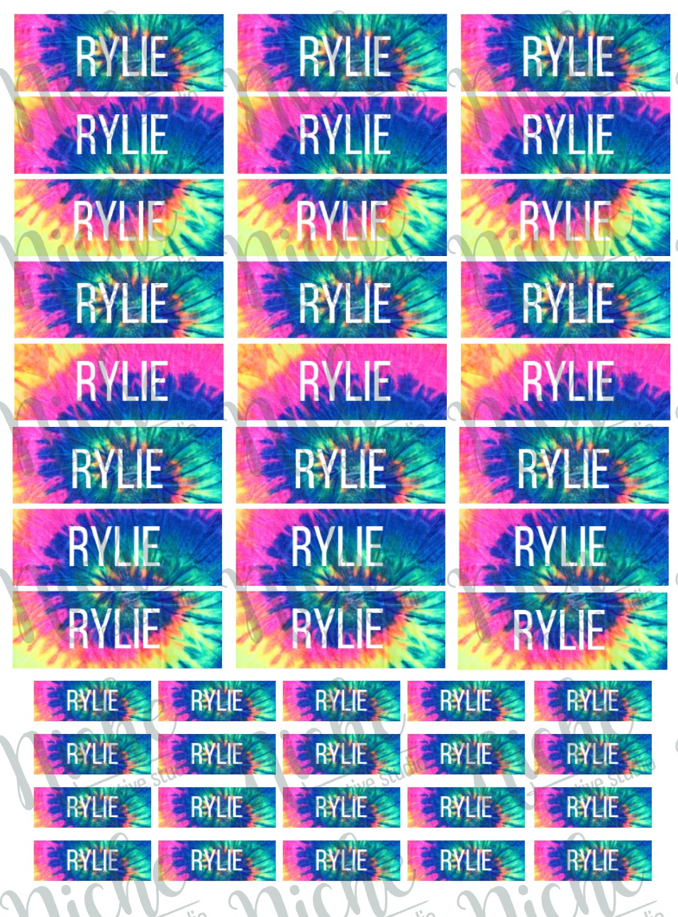 Custom School Labels