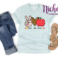 -SCH030 Peace Love Decal