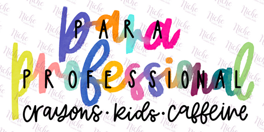 -SCH100 Paraprofessional Decal