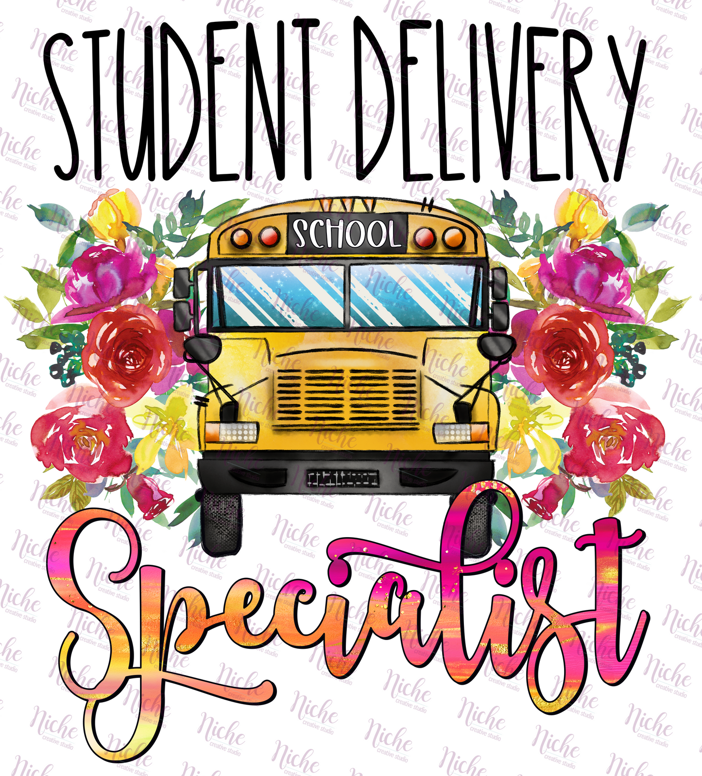 - SCH145 Student Delivery Specialist Decal