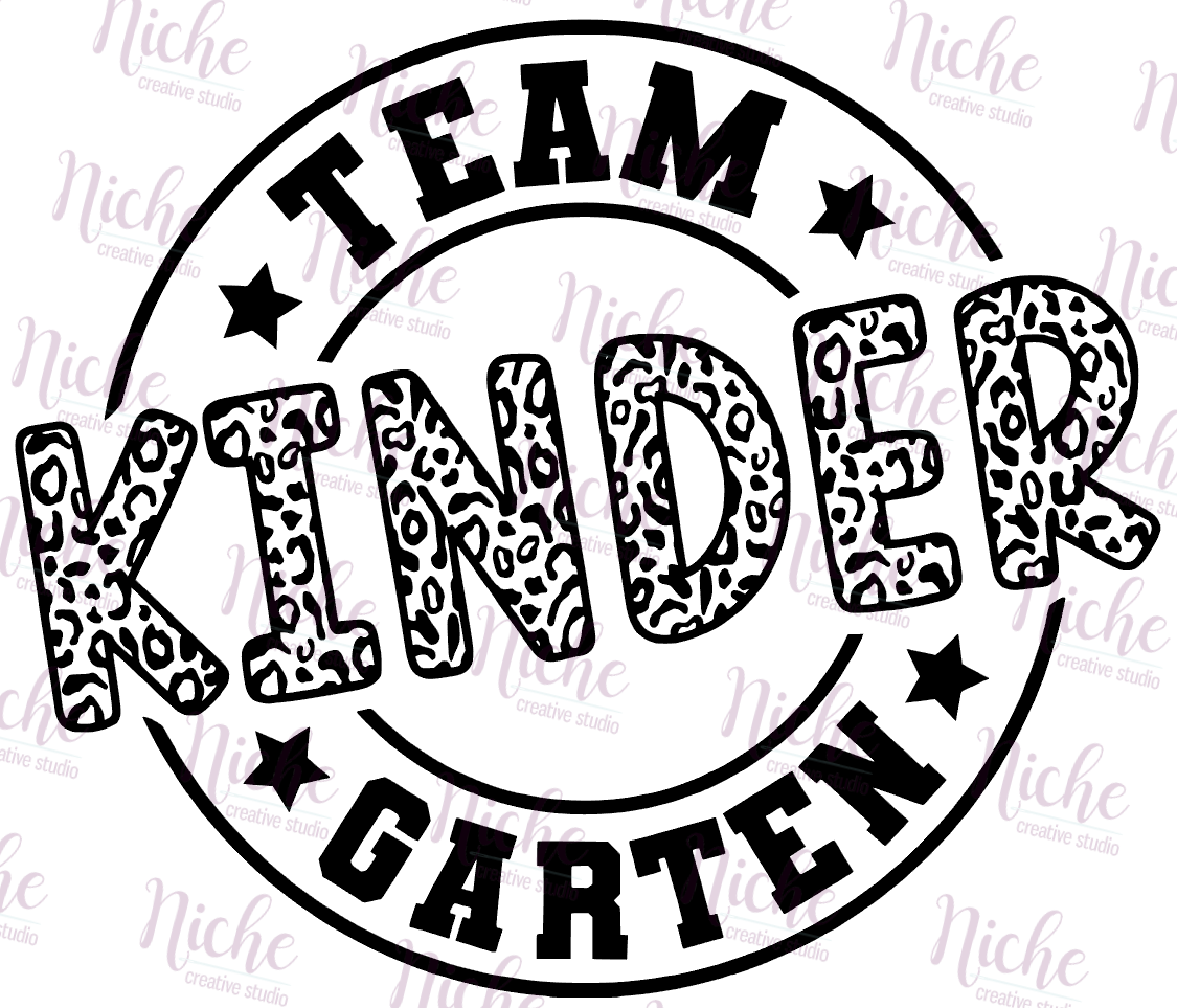 - SCH509 Kindergarten Decal