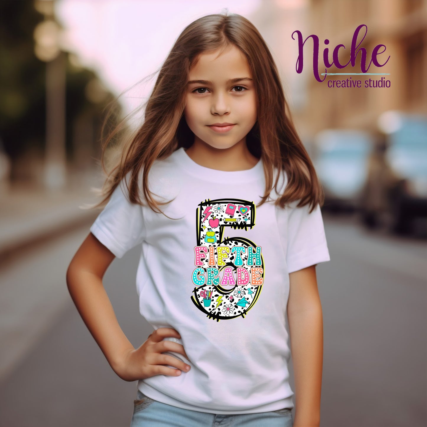 -SCH5140 Grade Level Dalmatian Decal