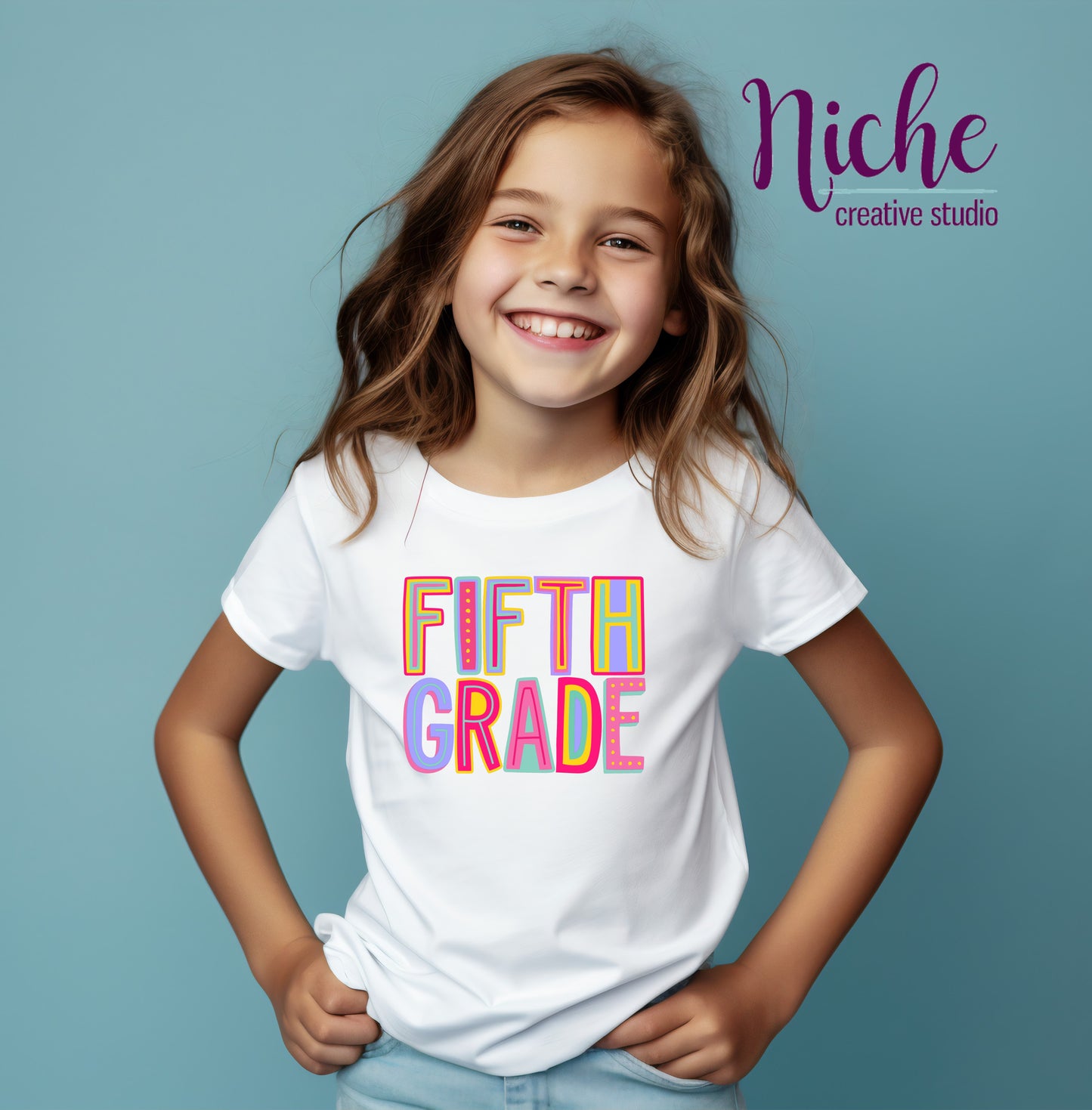 -SCH547 Colorful Grade Levels Decal