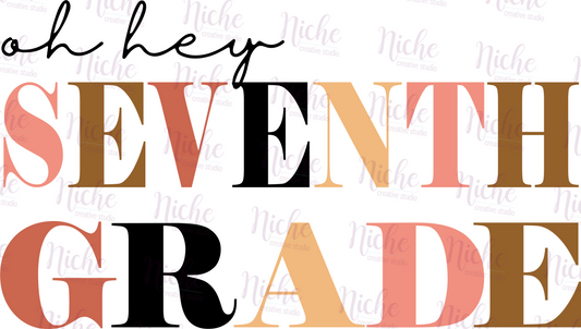 -SCH559 Seventh Grade Decal