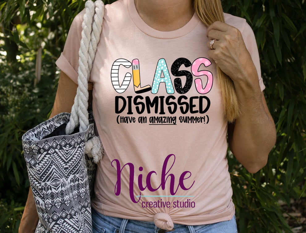 -SCH8136 Class Dismissed Decal