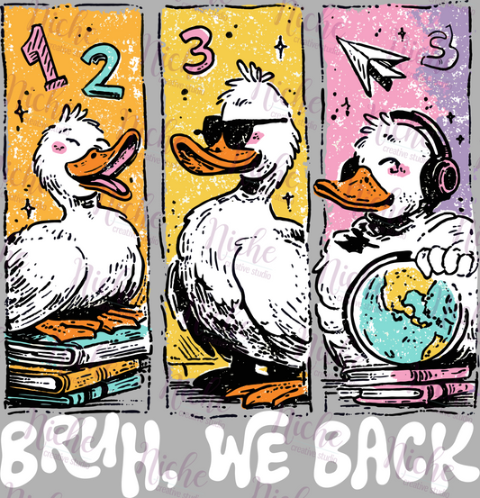 -SCH8226 Silly Goose Bruh, We Back Decal