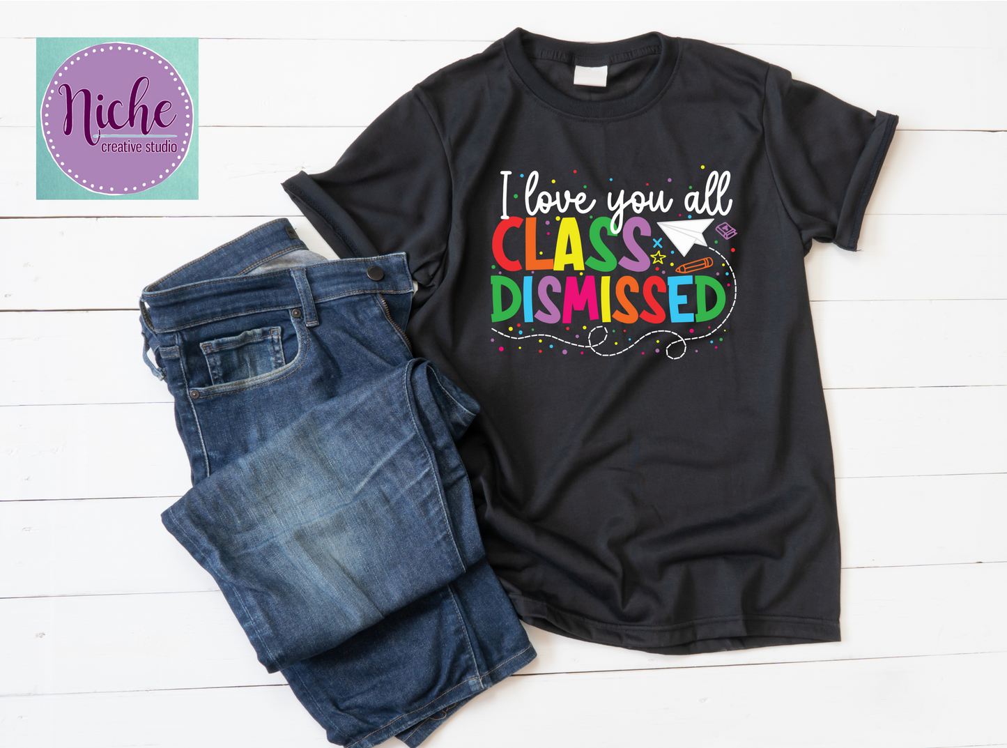 -SCH8227 Class Dismissed Decal