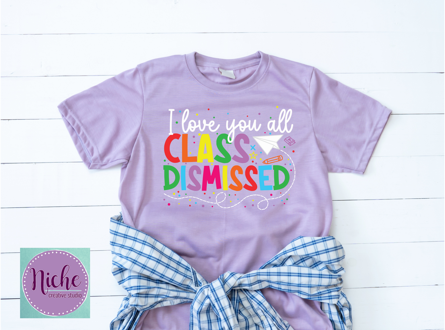 -SCH8227 Class Dismissed Decal