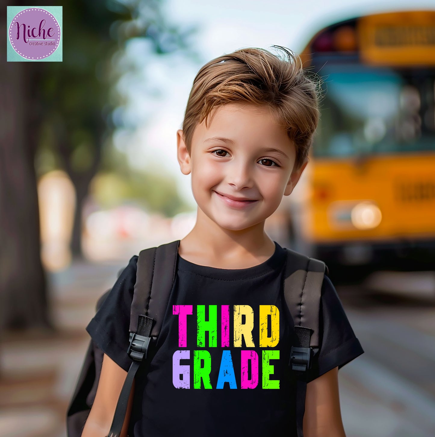 -SCH8242 Preppy Back to School Decal
