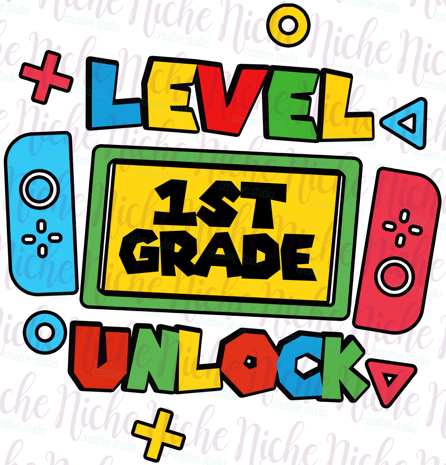 -SCH8277 Level 1st Grade Unlock Decal
