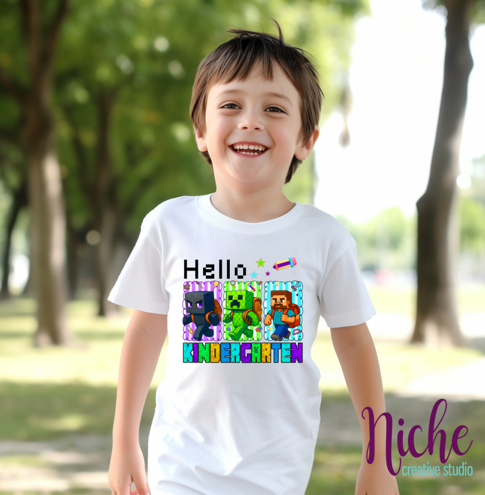 -SCH8290 Minecraft Grade Level First Decal