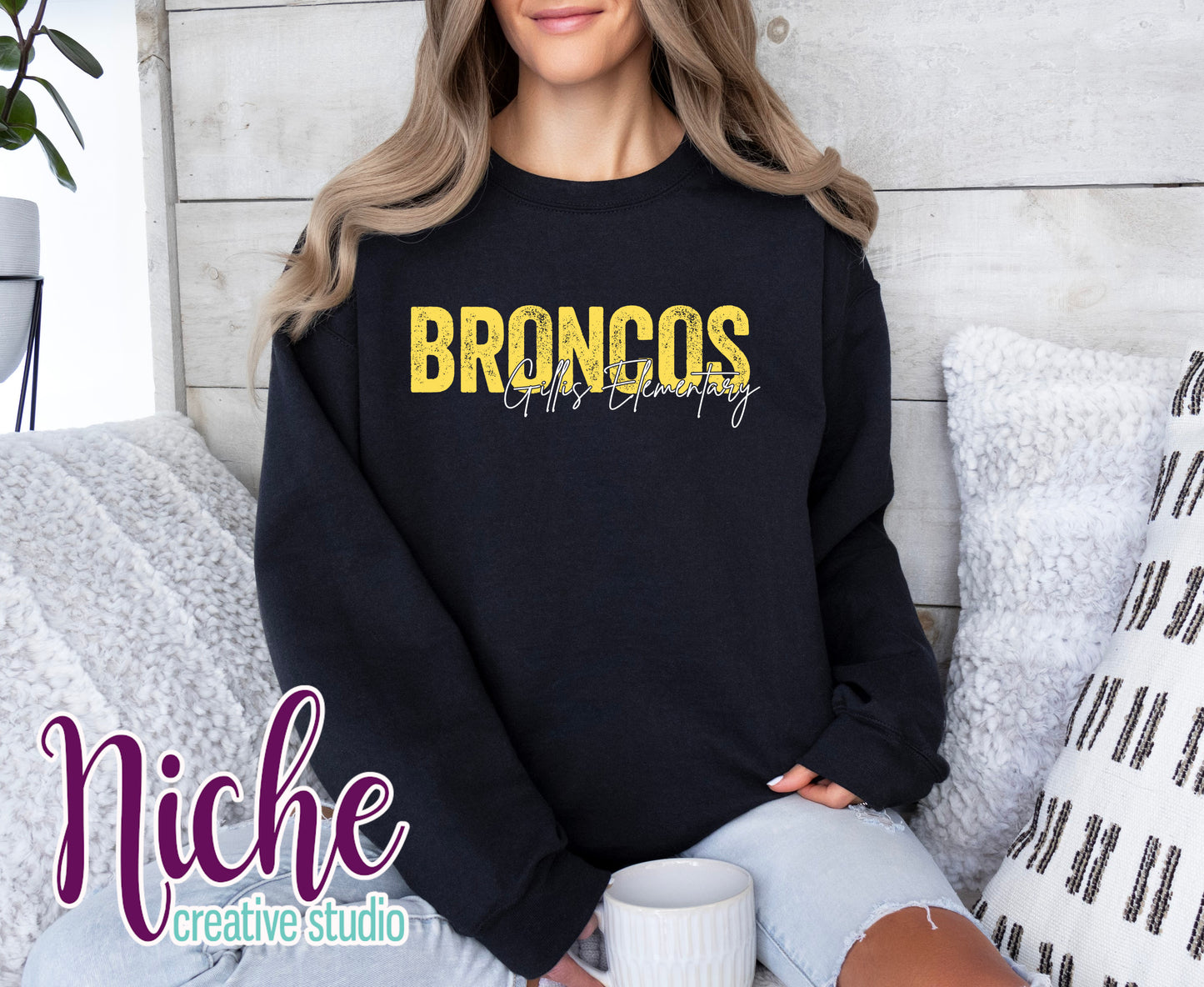 -BRO8700 Gillis Broncos Decal