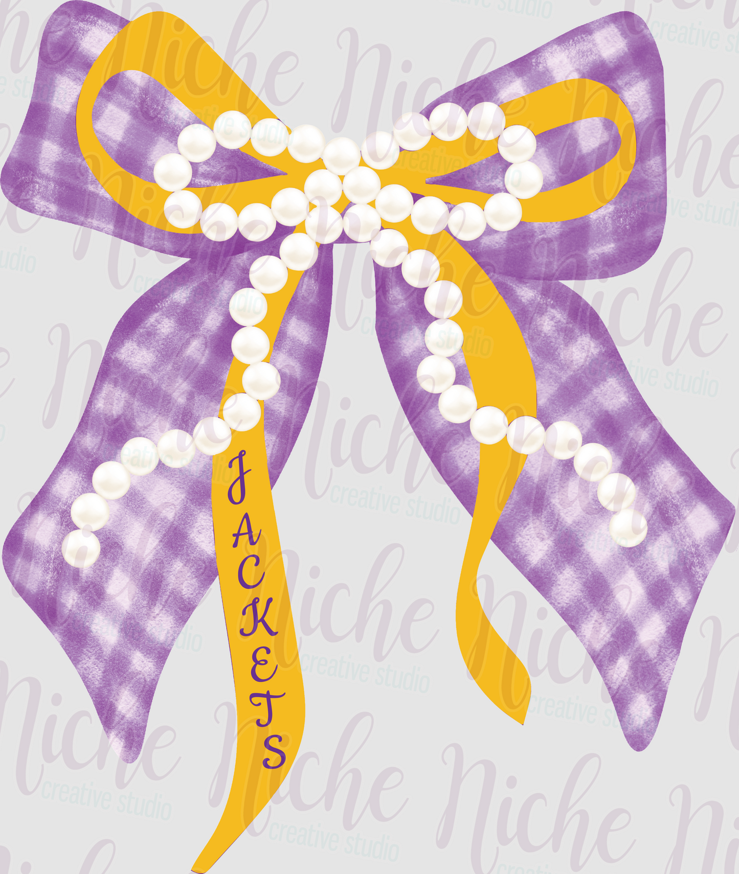 -SCH8428 Pearl Bow Jackets Decal