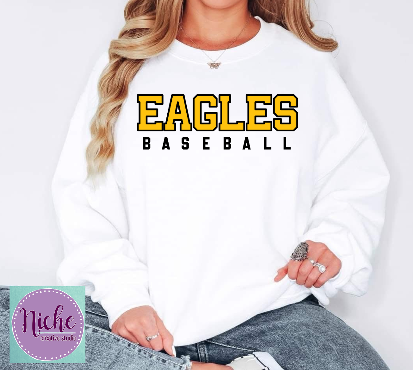 -SCH8677 Eagles Baseball Decal