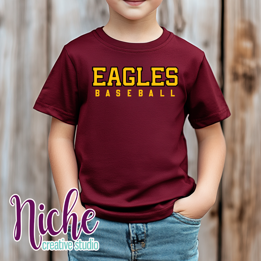 -SCH8677 Eagles Baseball Decal