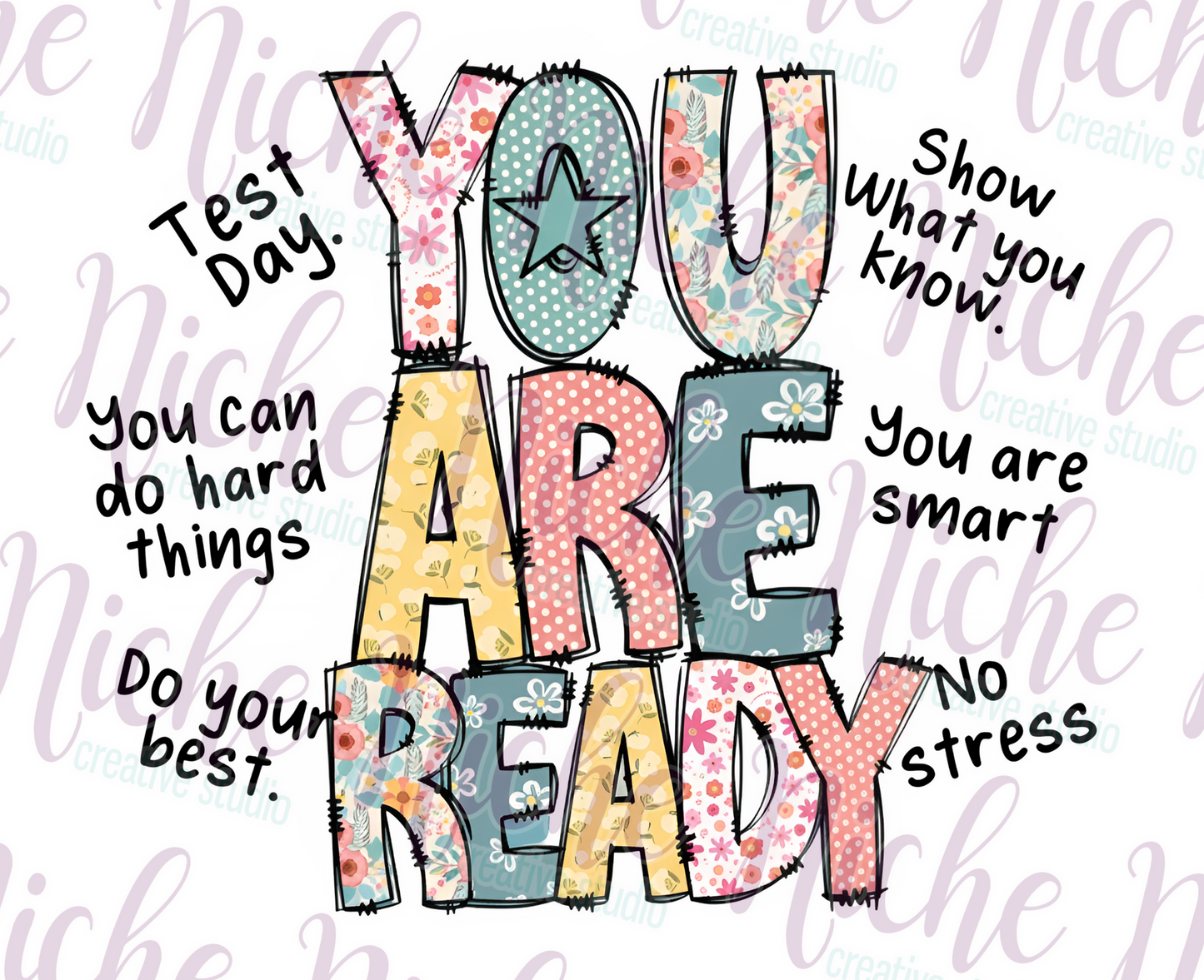 -SCH8710 You are Ready Decal