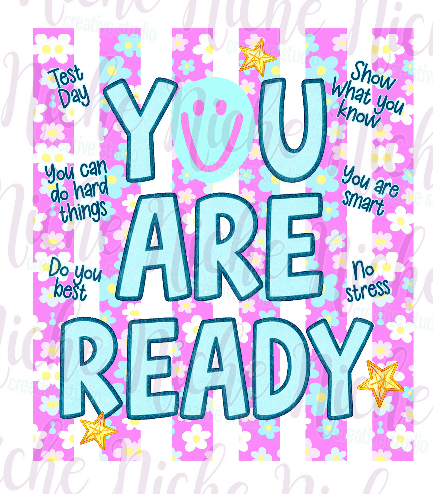 -SCH8705 You Are Ready Girly Decal