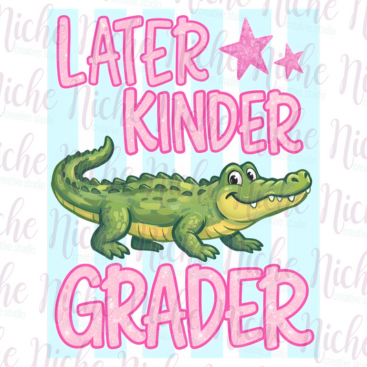-SCH8717 Later Gator Grade Level Decals