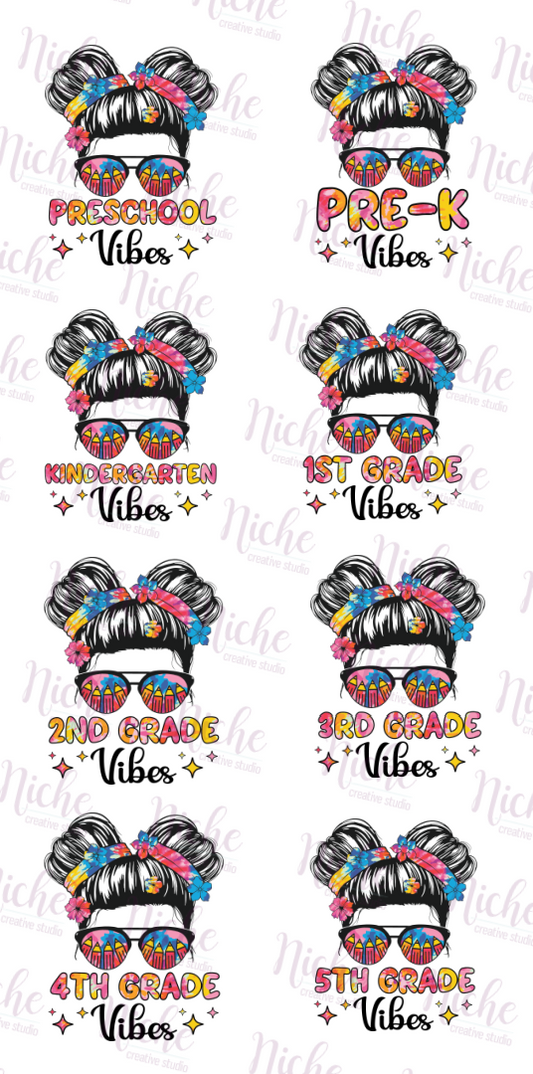 -SCH915 Messy Bun Vibes Decal