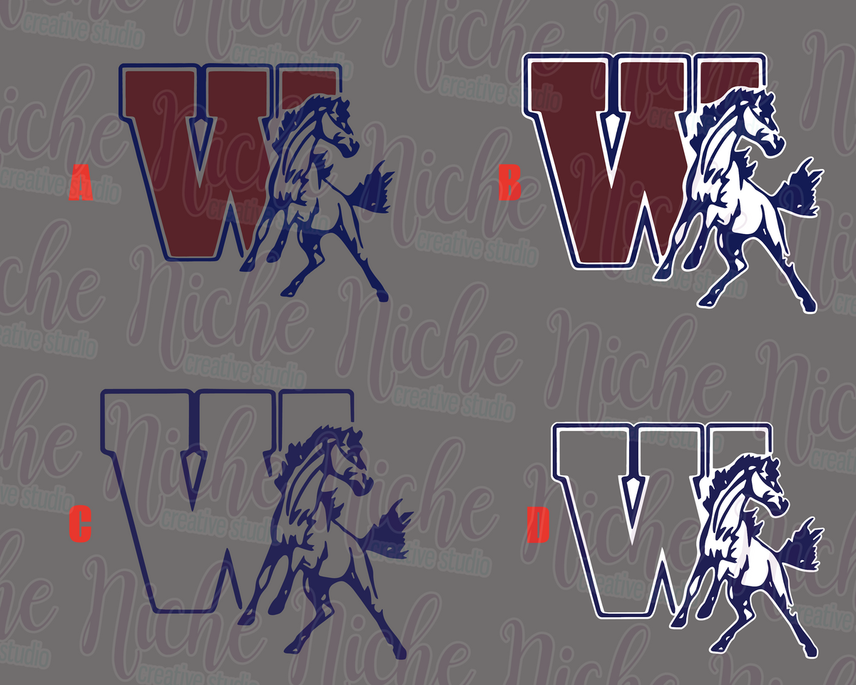 -SJW1435 SJ Welsh Colts Decal