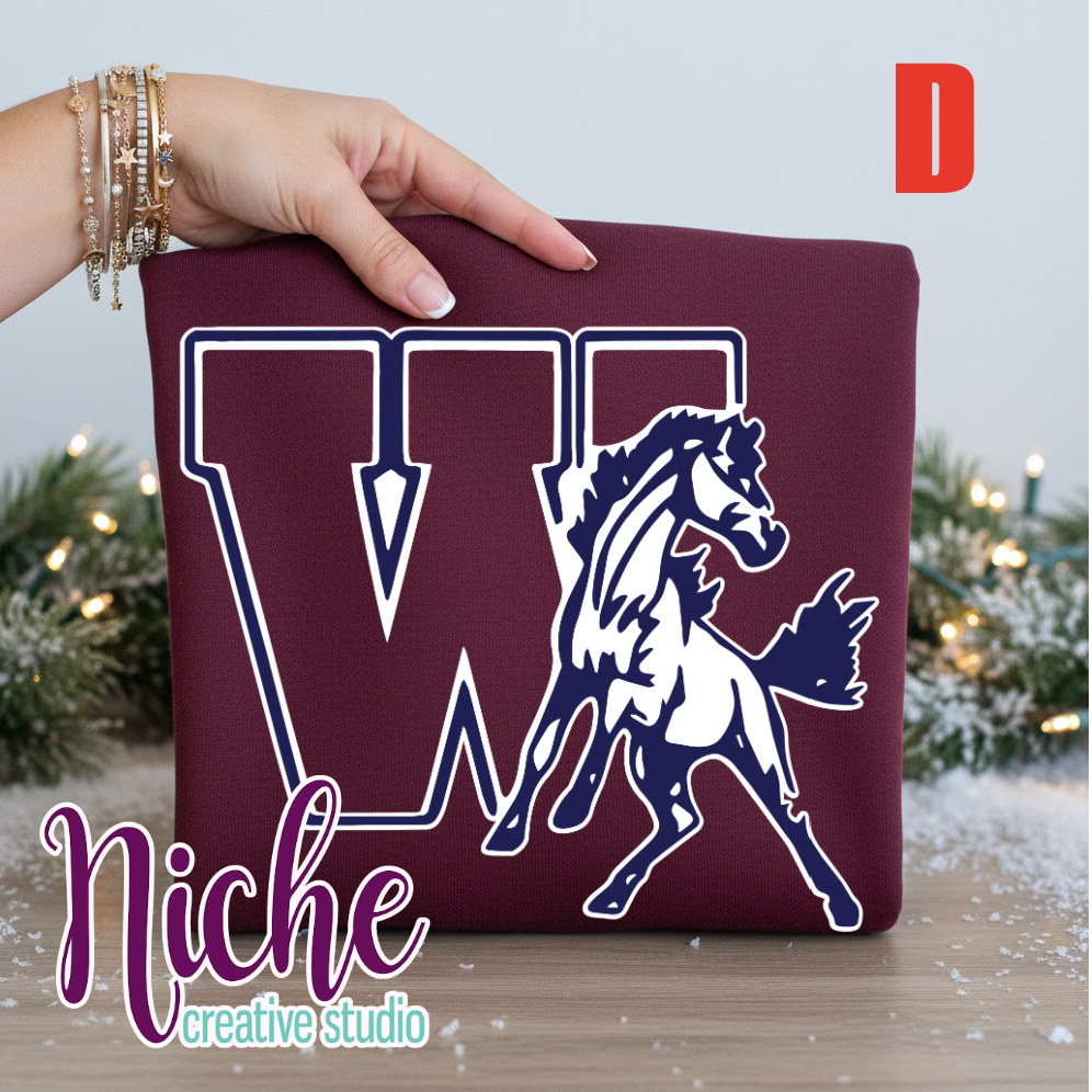 -SJW1435 SJ Welsh Colts Decal
