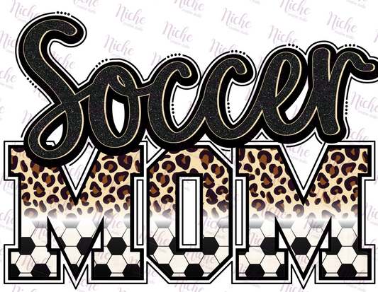 -SOC341 Soccer Mom Decal