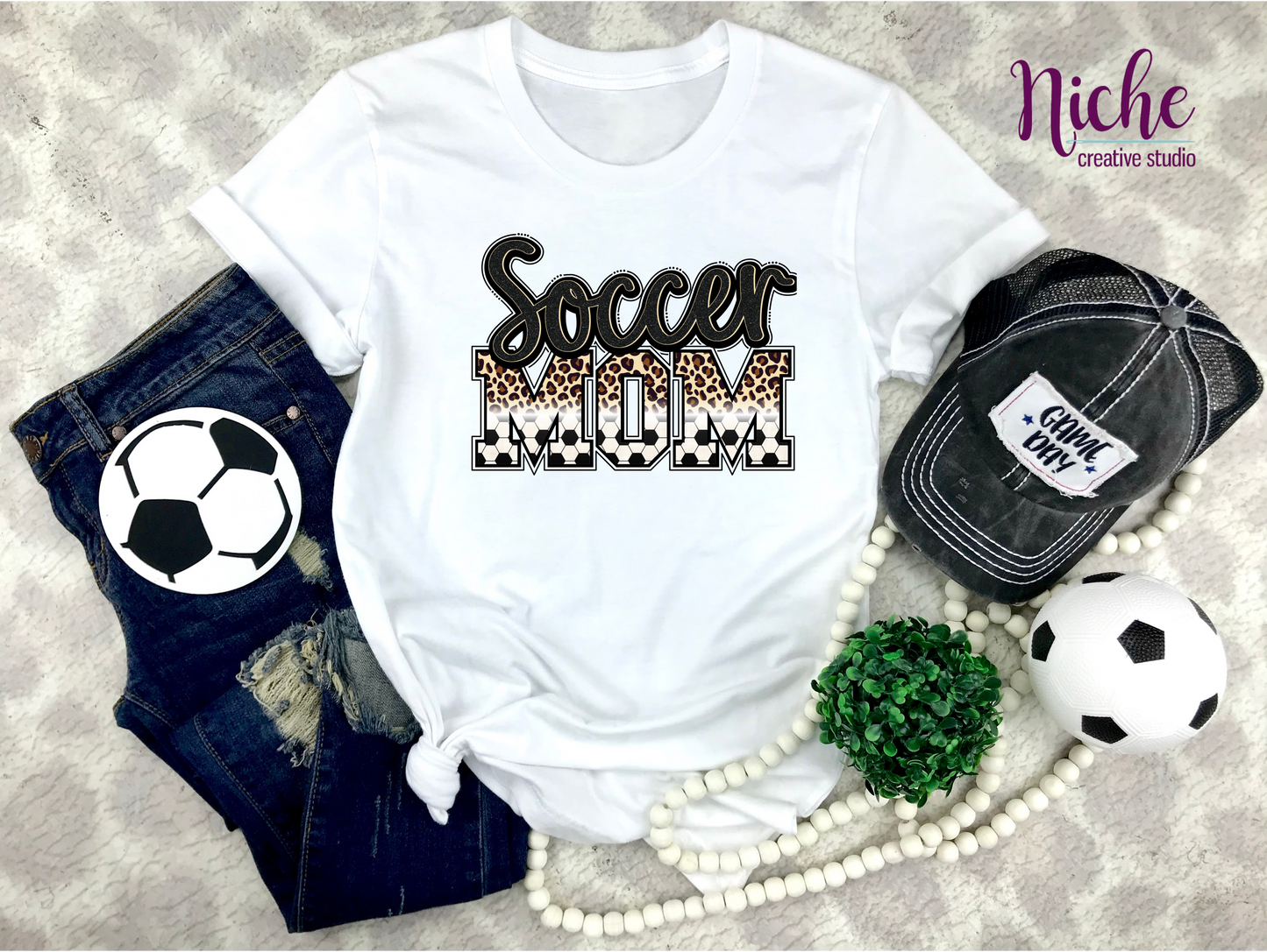 -SOC341 Soccer Mom Decal