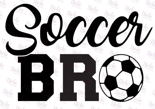 -SOC342 Soccer Bro Decal